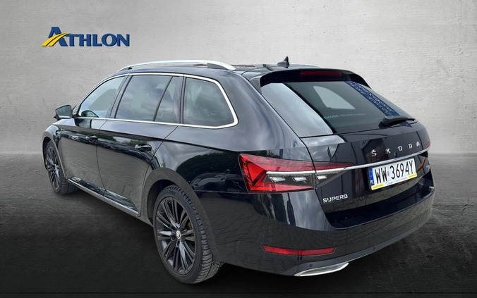 Skoda Superb cena 120000 przebieg: 124909, rok produkcji 2021 z Obrzycko małe 407